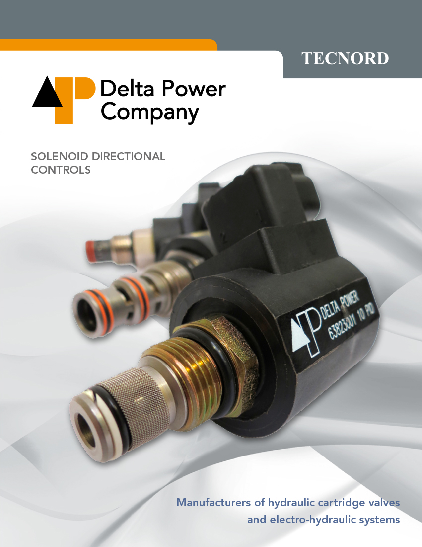 Delta Hydraulic Mini Cartridge Solenoid Valve 85003026  24 VOLTS AC 3000 P.S.I. 